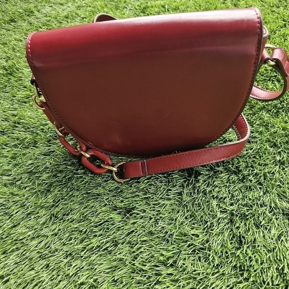 Nikky womens mini bag cross body gorgeous bag, color red  width 8, length 7inche - Picture 7 of 11